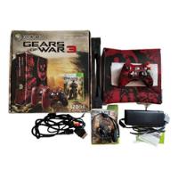 Xbox 360 Slim Edicion Gears Of War 3 320gb En Caja + Juego, usado segunda mano  Colombia 