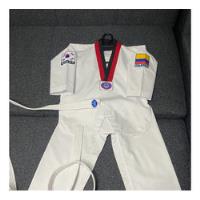 Taekwondo  Uniforme  -traje - Dizfras -  Niño/niña 3 - 4 Años , usado segunda mano  Colombia 