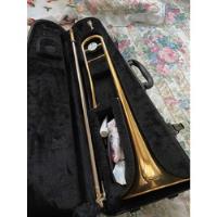 Trombon Tenor Yamaha Color Dorado, usado segunda mano  Colombia 