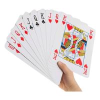 Naipes Gigantes -  Cartas Poker , usado segunda mano  Colombia 