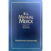 El Manual Merk Decima Edición En Tapa Dura Y Original  segunda mano  Colombia 