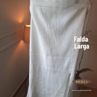 Falda Larga Blanca segunda mano  Colombia 