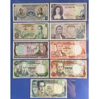 9 Billetes Antiguos Colombianos, usado segunda mano  Colombia 