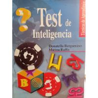 Test De Inteligencia Donatella Pergamino Marina Raffo segunda mano  Colombia 