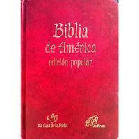 Biblia De América Edición Popular En Tapa Dura  segunda mano  Colombia 