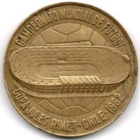 Medalla Campeonato Mundial De Fútbol Chile 1962 segunda mano  Colombia 