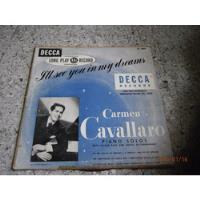 Usado, Disco 33 1/2 Rpm Carmen Caravallo Piano Solos segunda mano  Colombia 