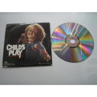 Disco Video Laser Chucky Child,s Play  Printed Usa 1988 segunda mano  Colombia 