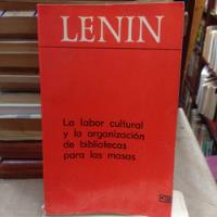 Lenin - Labor Cultural - Organización Bibliotecas Para Masas segunda mano  Colombia 