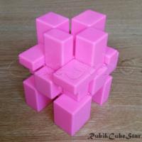 Usado, Cubo Rubik Mirror Shengshou Modificacion 3x3 - Rosado segunda mano  Colombia 