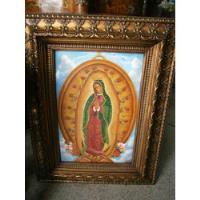 Cuadro Virgen De Guadalupe Óleo Sobre Lienzo Original segunda mano  Colombia 