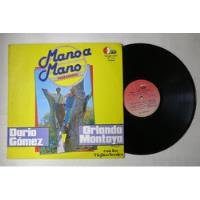 Vinyl Vinilo Lp Acetato Mano Paraandero Darío Gómez Montoya  segunda mano  Colombia 