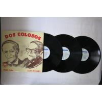 Vinyl Vinilo Lp Acetato Dos Colosos Pacho Galan Lucho Bermud segunda mano  Colombia 