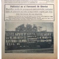 Ferrocarril De Girardot Antiguo Aviso Publicitario De 1925 segunda mano  Colombia 