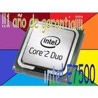 Procesador Intel Core 2 Duo E7500 segunda mano  Cali