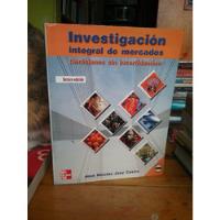 Investigacion Integral De Mercados 3 Ed Jeny Castro  segunda mano  Colombia 