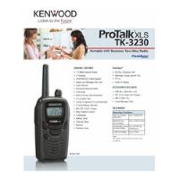 Radio Telefono Kenwoood Tk 3230 Usado Como Nuevo Completo, usado segunda mano  Colombia 