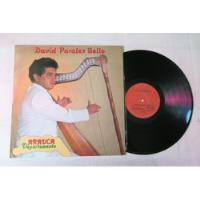 Vinyl Vinilo Lp Acetato David Parales Bello Arauca Departame segunda mano  Colombia 