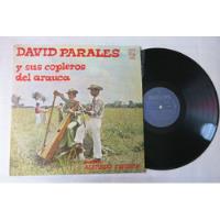 Vinyl Vinilo Lp Acetato David Parales Y Sus Copleros Del Ara, usado segunda mano  Colombia 