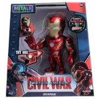 Marvel Capitán América Civil War Iron Man Figura Metal Jada segunda mano  Colombia 