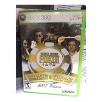 World Series Of Poker Xbox 360 Original segunda mano  Colombia 